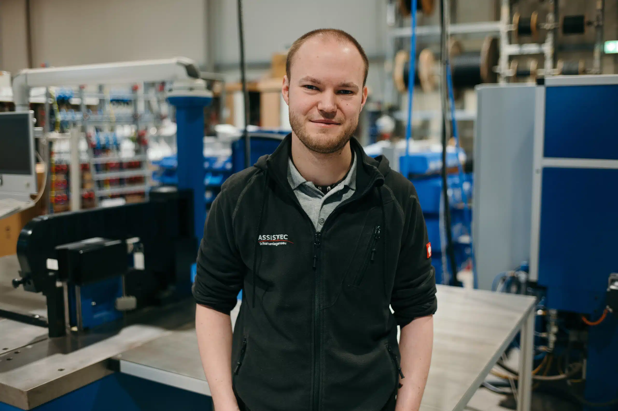 Elektrotechnik bei ASSISTEC: Jan-Niklas, Schaltanlagenmonteur